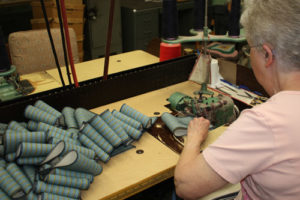 Sewing our Gauntlet Cuffs